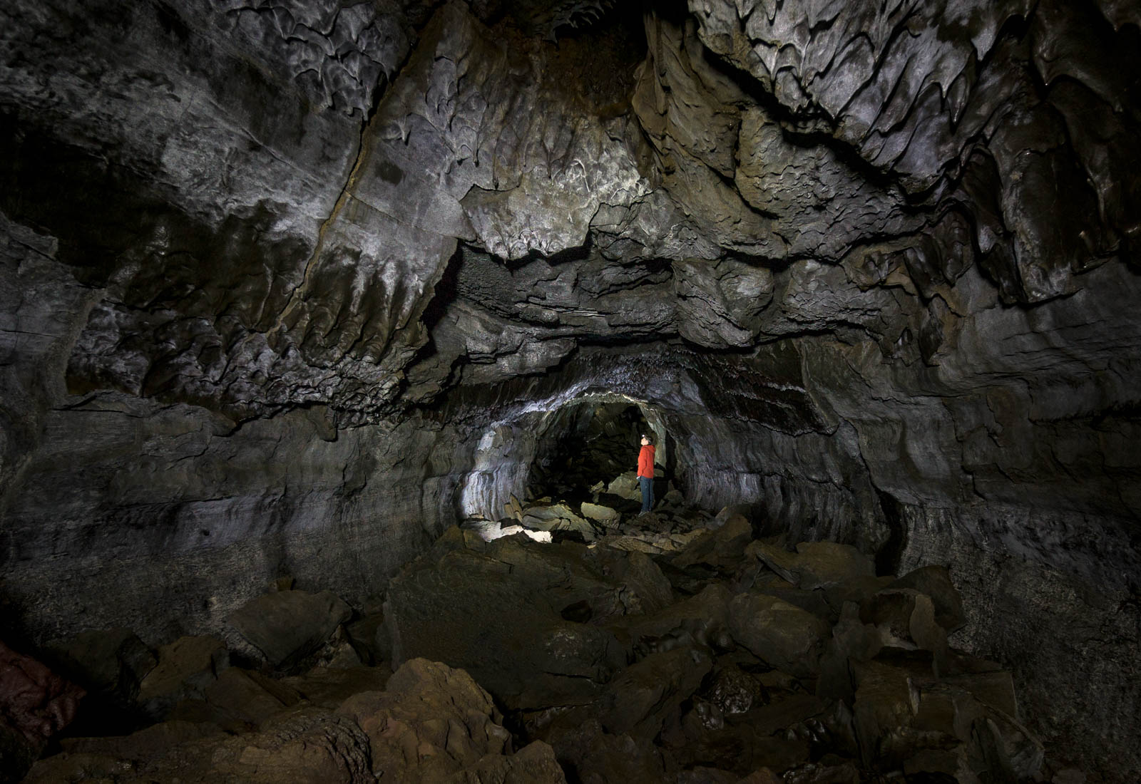 Gjabakkahellir Lava Tube Cave In Iceland. - Find Away Photography